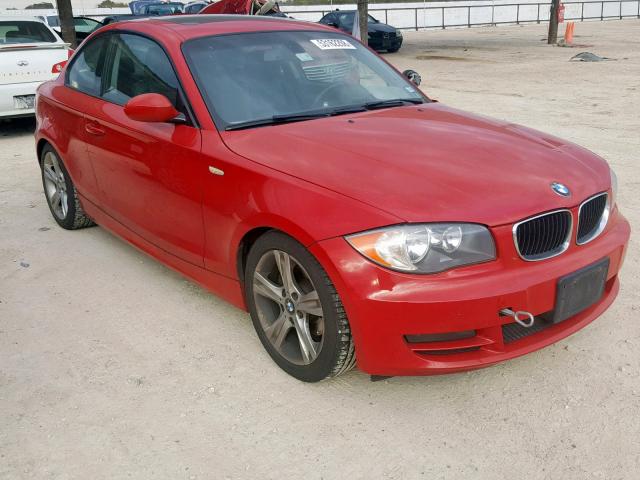 WBAUP73548VF08824 - 2008 BMW 128 I RED photo 1