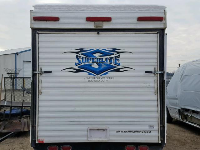 5HRFF232X7C018873 - 2007 WKED TOY HAULER WHITE photo 5