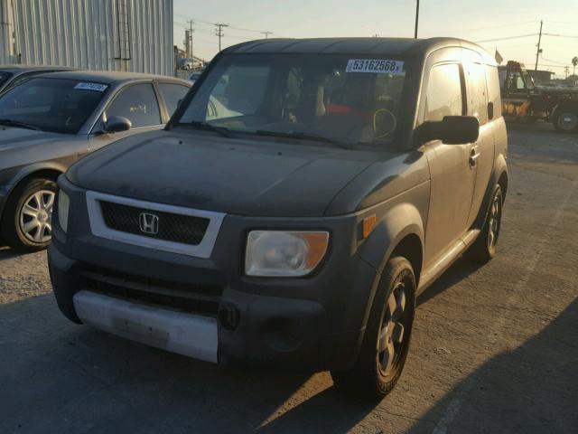 5J6YH18635L013271 - 2005 HONDA ELEMENT EX BLACK photo 2