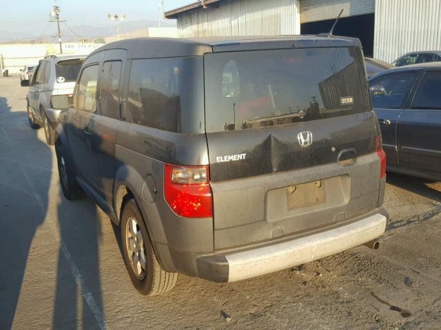 5J6YH18635L013271 - 2005 HONDA ELEMENT EX BLACK photo 3