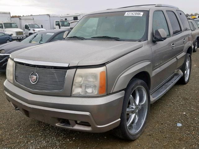 1GYEK63N72R114452 - 2002 CADILLAC ESCALADE L GOLD photo 2