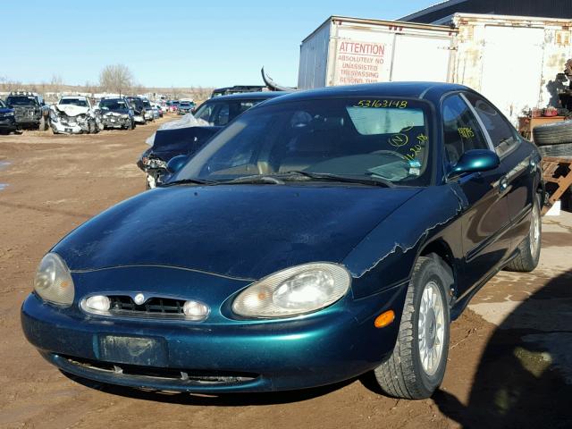 1MELM50U0TA659226 - 1996 MERCURY SABLE GS GREEN photo 2