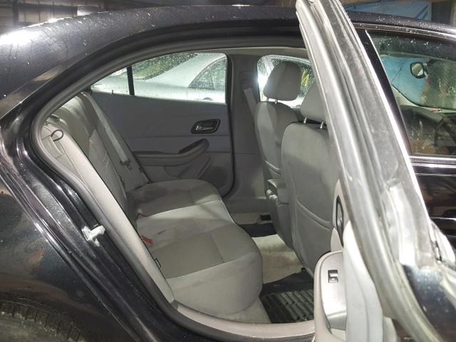 1G11B5SA9DF150296 - 2013 CHEVROLET MALIBU LS შავი ფოტო 6