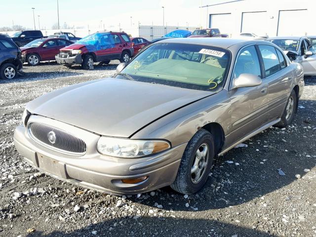 1G4HP54K2Y4273447 - 2000 BUICK LESABRE CU GOLD photo 2