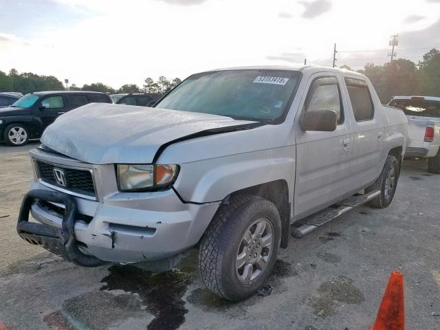 2HJYK163X7H545001 - 2007 HONDA RIDGELINE RTX  photo 2