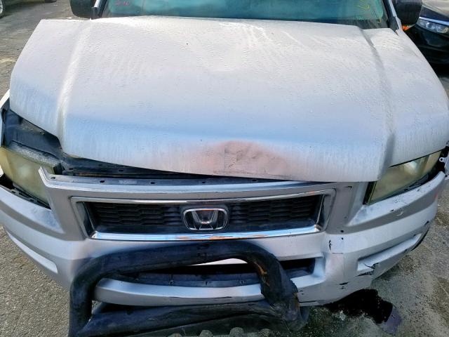 2HJYK163X7H545001 - 2007 HONDA RIDGELINE RTX  photo 7