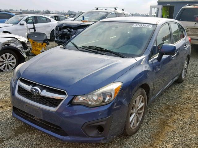 JF1GPAB6XCH245479 - 2012 SUBARU IMPREZA PR BLUE photo 2