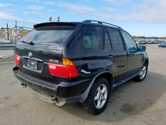 5UXFA53503LP27846 - 2003 BMW X5 3.0I BLACK photo 4