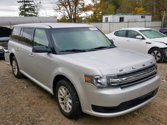 2FMGK5B8XKBA13893 - 2019 FORD FLEX SE SILVER photo 1