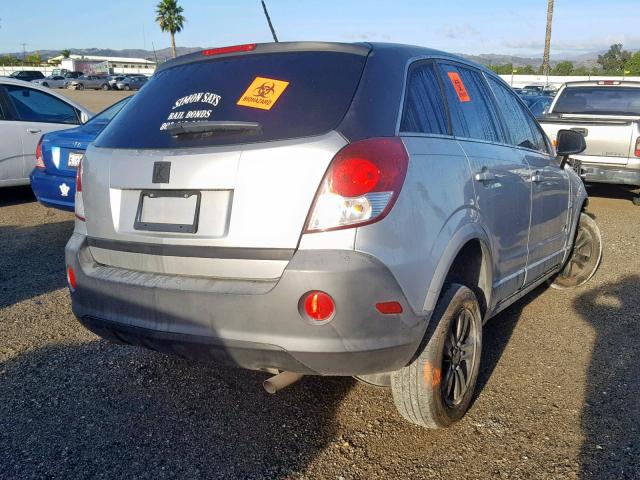 3GSCL33P18S574047 - 2008 SATURN VUE XE SILVER photo 4