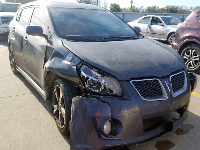 5Y2SR67019Z422696 - 2009 PONTIAC VIBE GT GRAY photo 1