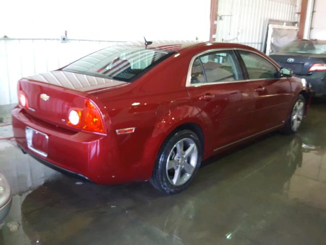 1G1ZJ57B59F181950 - 2009 CHEVROLET MALIBU 2LT MAROON photo 4