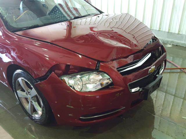 1G1ZJ57B59F181950 - 2009 CHEVROLET MALIBU 2LT MAROON photo 9