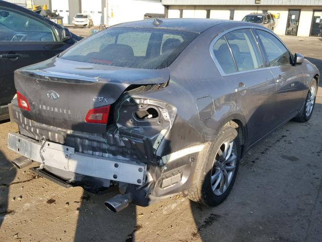 JNKCV61F59M054046 - 2009 INFINITI G37 GRAY photo 4