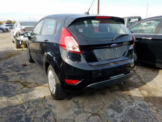 3FADP4TJ5GM133861 - 2016 FORD FIESTA S BLACK photo 3