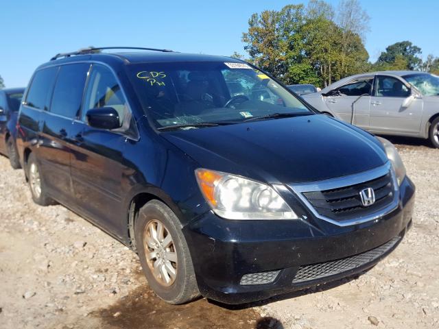 5FNRL38738B113763 - 2008 HONDA ODYSSEY EX BLACK photo 1