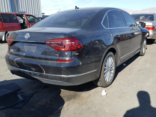 1VWBT7A37HC011571 - 2017 VOLKSWAGEN PASSAT SE BLACK photo 4