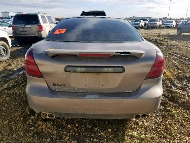 2G2WP552761177613 - 2006 PONTIAC GRAND PRIX GRAY photo 10