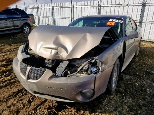 2G2WP552761177613 - 2006 PONTIAC GRAND PRIX GRAY photo 2