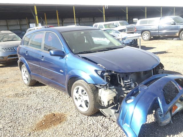 5Y2SL66875Z422771 - 2005 PONTIAC VIBE BLUE photo 1