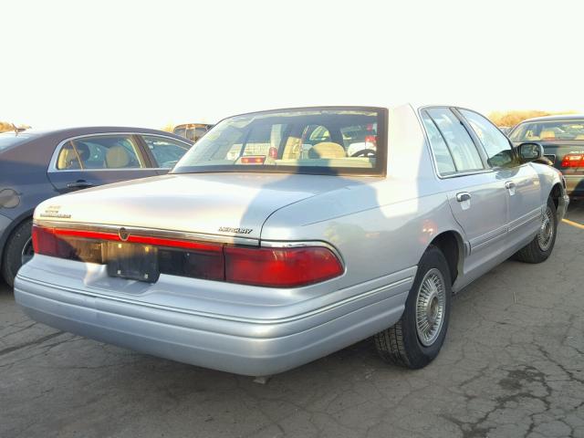 2MELM74WXVX732278 - 1997 MERCURY GRAND MARQ SILVER photo 4