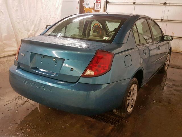 1G8AJ52F35Z140380 - 2005 SATURN ION LEVEL BLUE photo 4