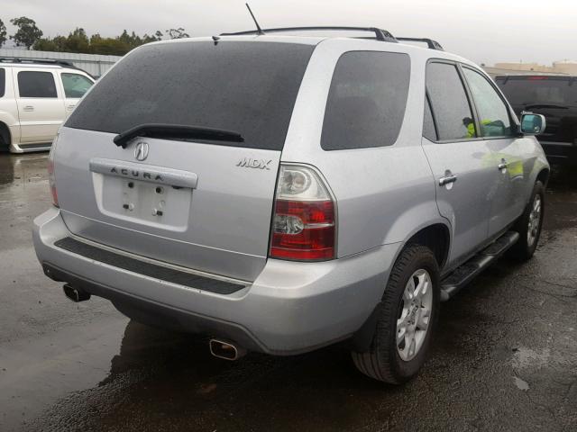 2HNYD18804H502901 - 2004 ACURA MDX TOURIN SILVER photo 4