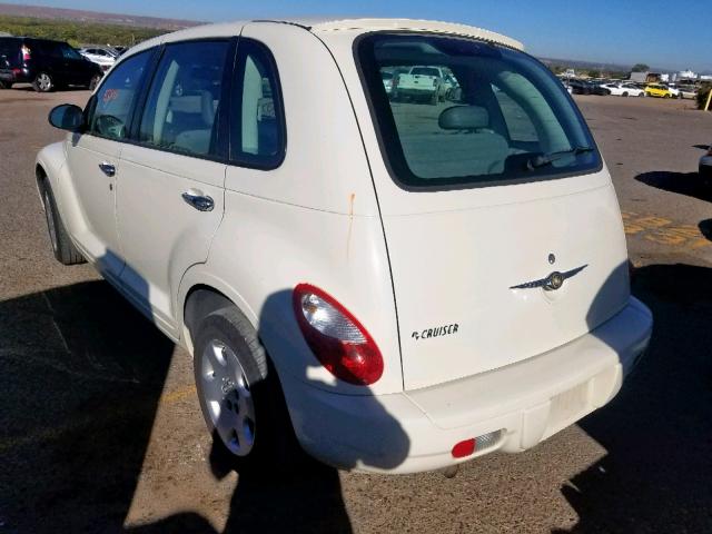 3A8FY48B68T120019 - 2008 CHRYSLER PT CRUISER WHITE photo 3