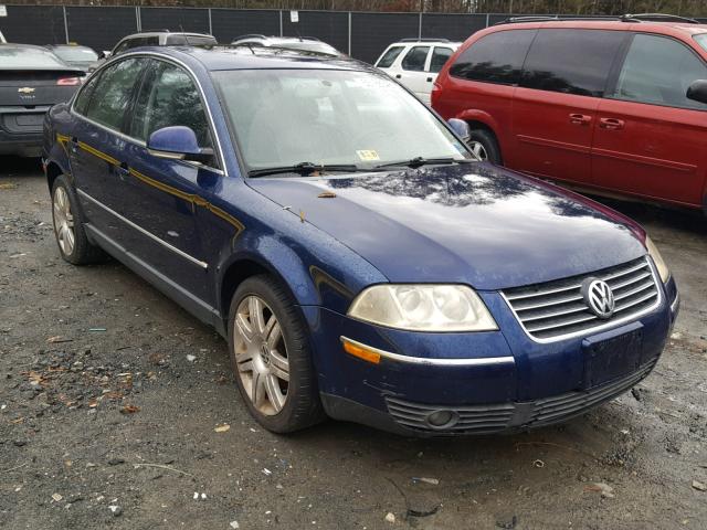 WVWRU63B95P000590 - 2005 VOLKSWAGEN PASSAT GLX 蓝色 照片 1