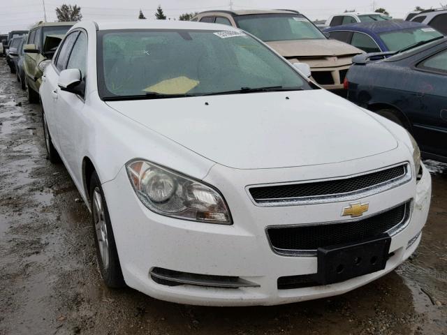 1G1ZC5EB1AF210572 - 2010 CHEVROLET MALIBU 1LT WHITE photo 1