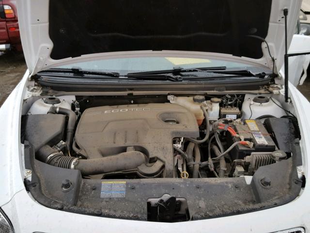 1G1ZC5EB1AF210572 - 2010 CHEVROLET MALIBU 1LT WHITE photo 7