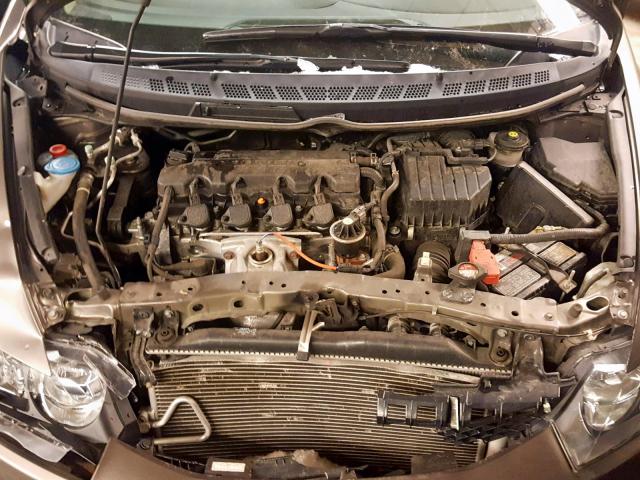 19XFA1F95AE066233 - 2010 HONDA CIVIC EXL GRAY photo 7