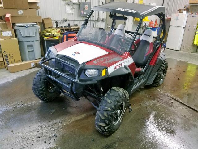 4XAUE76A3BB416431 - 2012 POLA RZR 800 RED photo 2