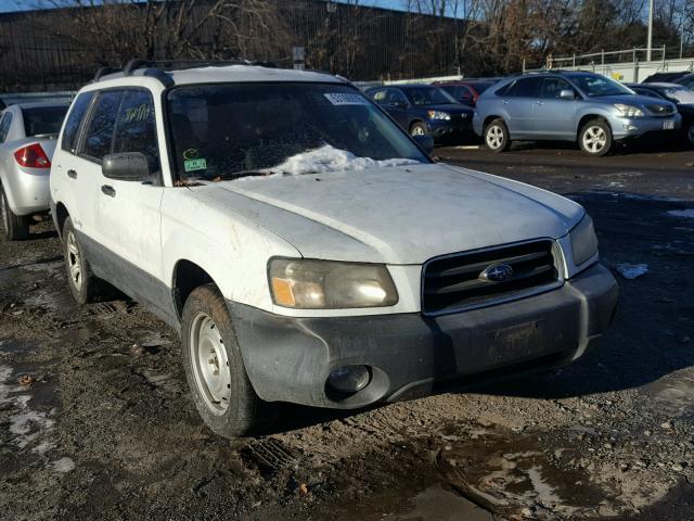 JF1SG63684G759599 - 2004 SUBARU FORESTER WHITE photo 1