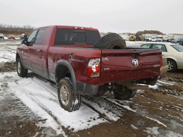 3D73Y3HL1BG549605 - 2011 DODGE RAM 3500 RED photo 3