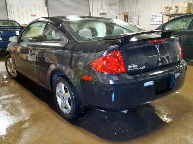 1G2AL18F877412232 - 2007 PONTIAC G5 BLACK photo 3