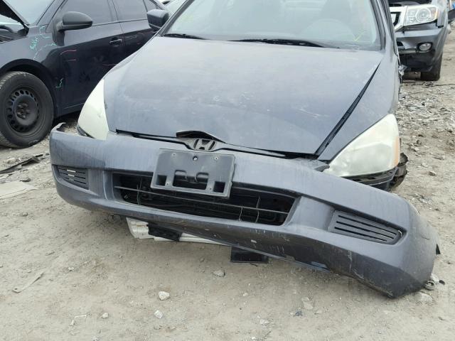 1HGCM82625A001817 - 2005 HONDA ACCORD EX GRAY photo 9