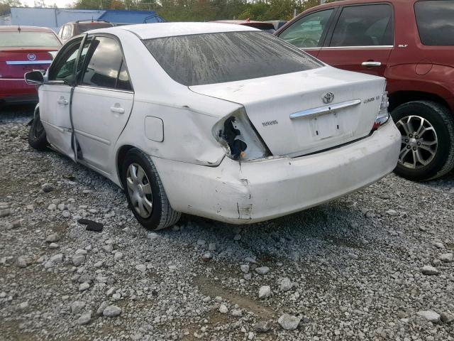 4T1BE32K34U316867 - 2004 TOYOTA CAMRY LE WHITE photo 3