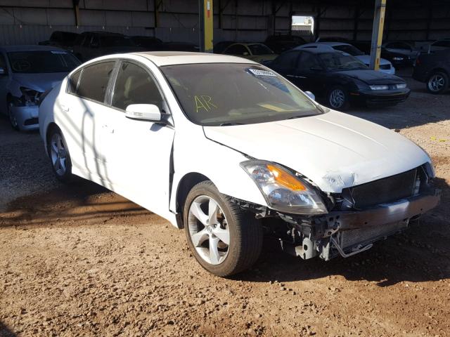 1N4BL21E67C157665 - 2007 NISSAN ALTIMA 3.5 WHITE photo 1