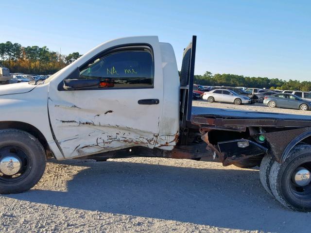 3D7MA46C04G136109 - 2004 DODGE RAM 3500 S WHITE photo 9