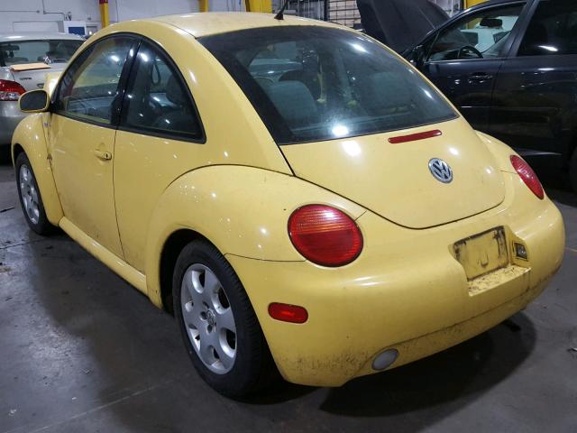 3VWCK21C93M424657 - 2003 VOLKSWAGEN NEW BEETLE 黄色 照片 3