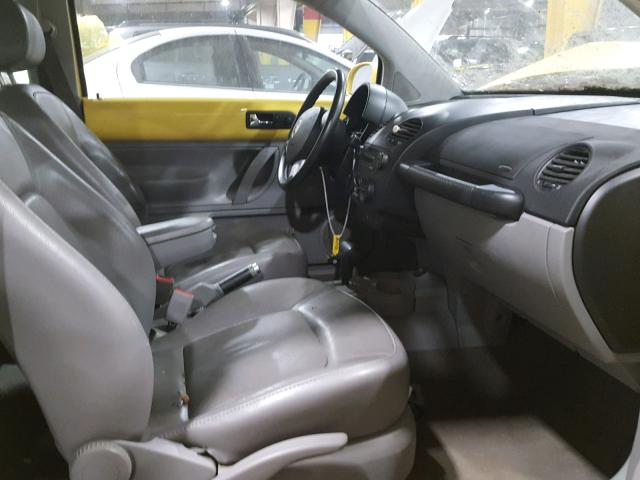 3VWCK21C93M424657 - 2003 VOLKSWAGEN NEW BEETLE 黄色 照片 5