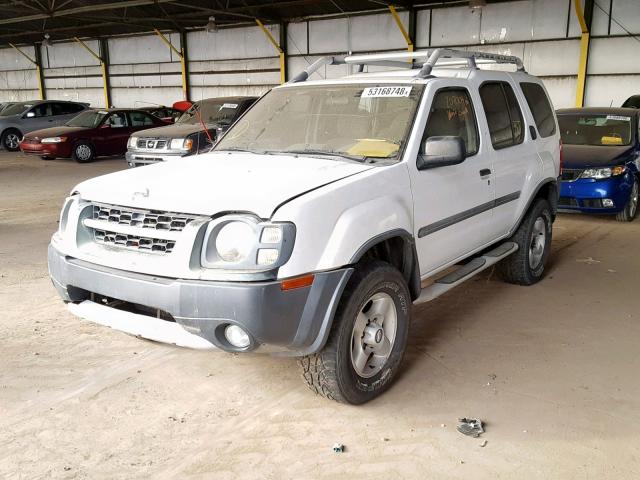 5N1MD28T52C535967 - 2002 NISSAN XTERRA SE WHITE photo 2