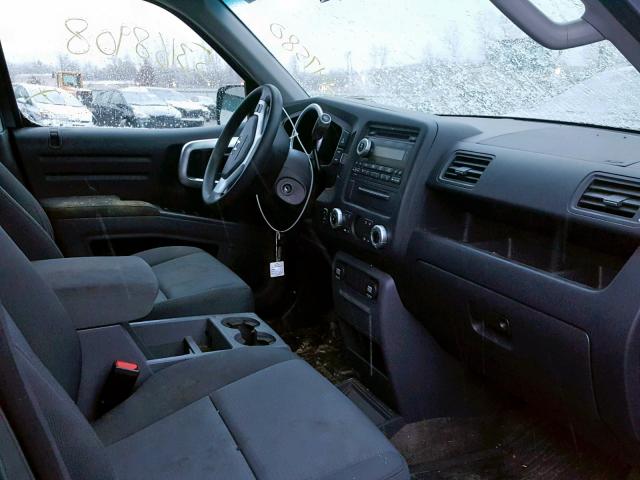 2HJYK16296H534609 - 2006 HONDA RIDGELINE BLUE photo 5