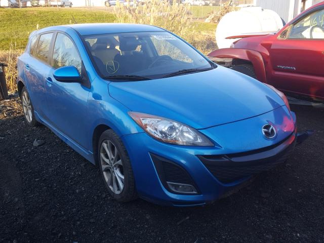 JM1BL1K64B1458600 - 2011 MAZDA 3 S BLUE photo 1