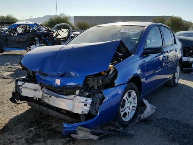 1G8AJ52F44Z204294 - 2004 SATURN ION LEVEL BLUE photo 2
