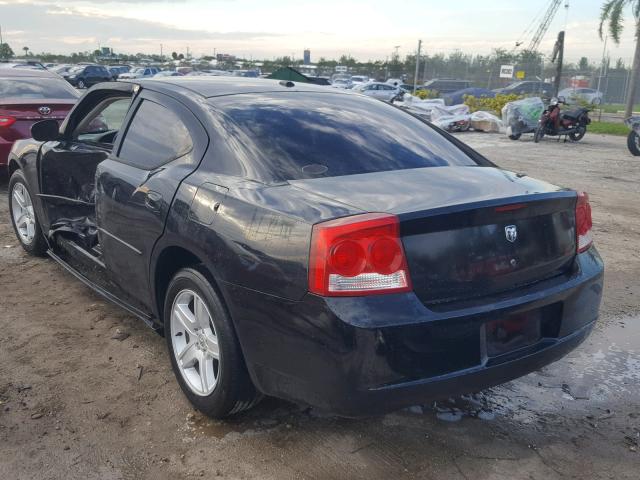 2B3CA3CV6AH247900 - 2010 DODGE CHARGER SX BLACK photo 3