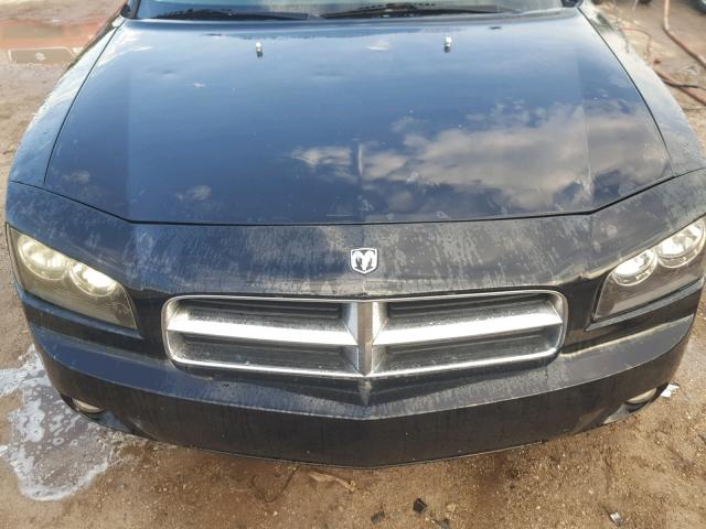 2B3CA3CV6AH247900 - 2010 DODGE CHARGER SX BLACK photo 7