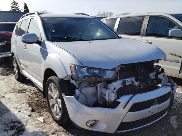 JA4AS3AW7DU008379 - 2013 MITSUBISHI OUTLANDER WHITE photo 1