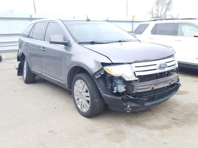 2FMDK4KCXABA73107 - 2010 FORD EDGE LIMIT GRAY photo 1